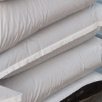 積んでも崩れにくい加工を施した肥料袋