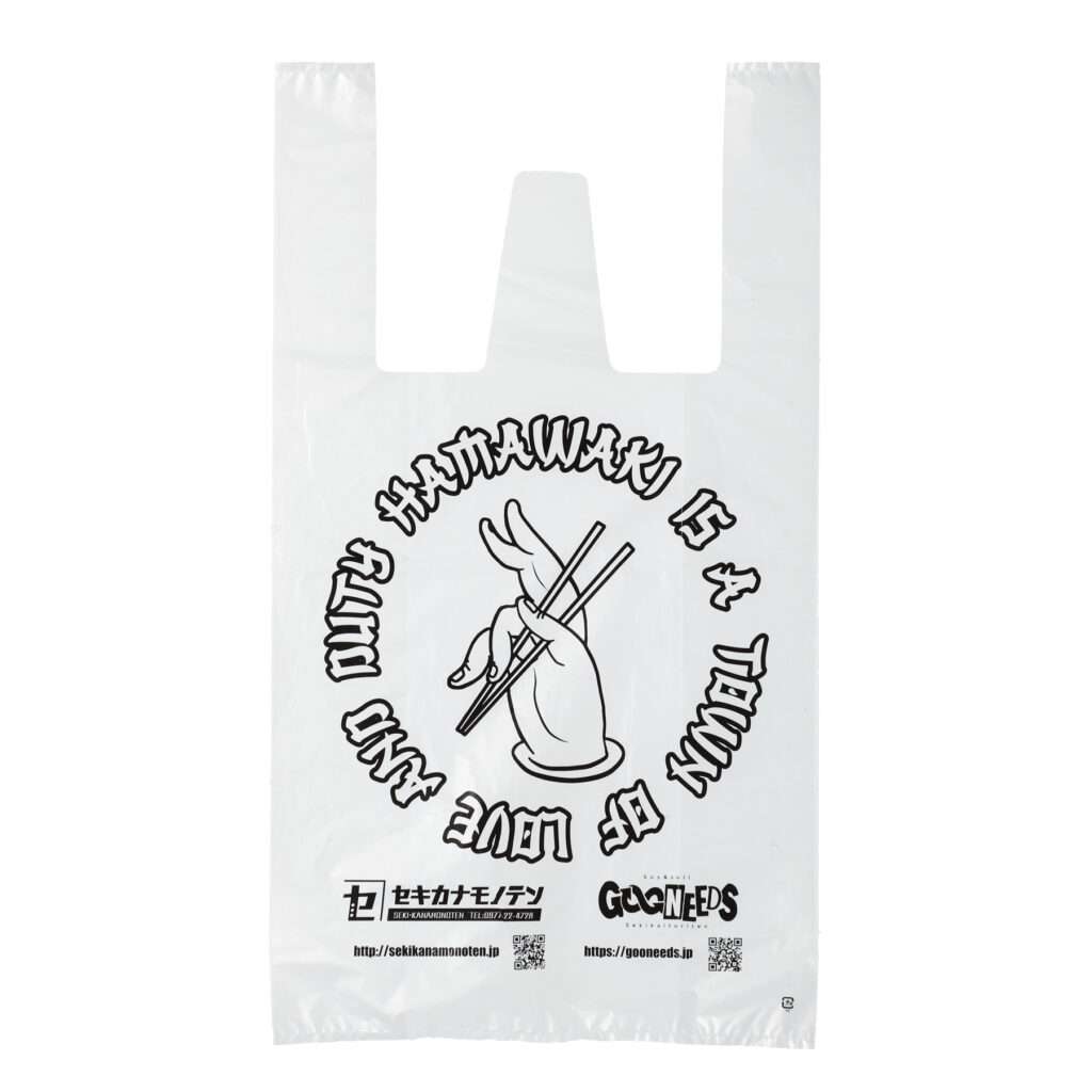 オリジナル印刷のレジ袋