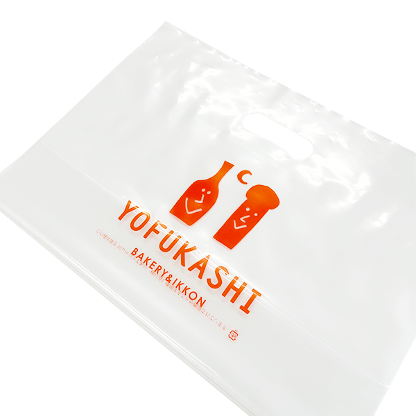 楕円抜き袋の製造実績