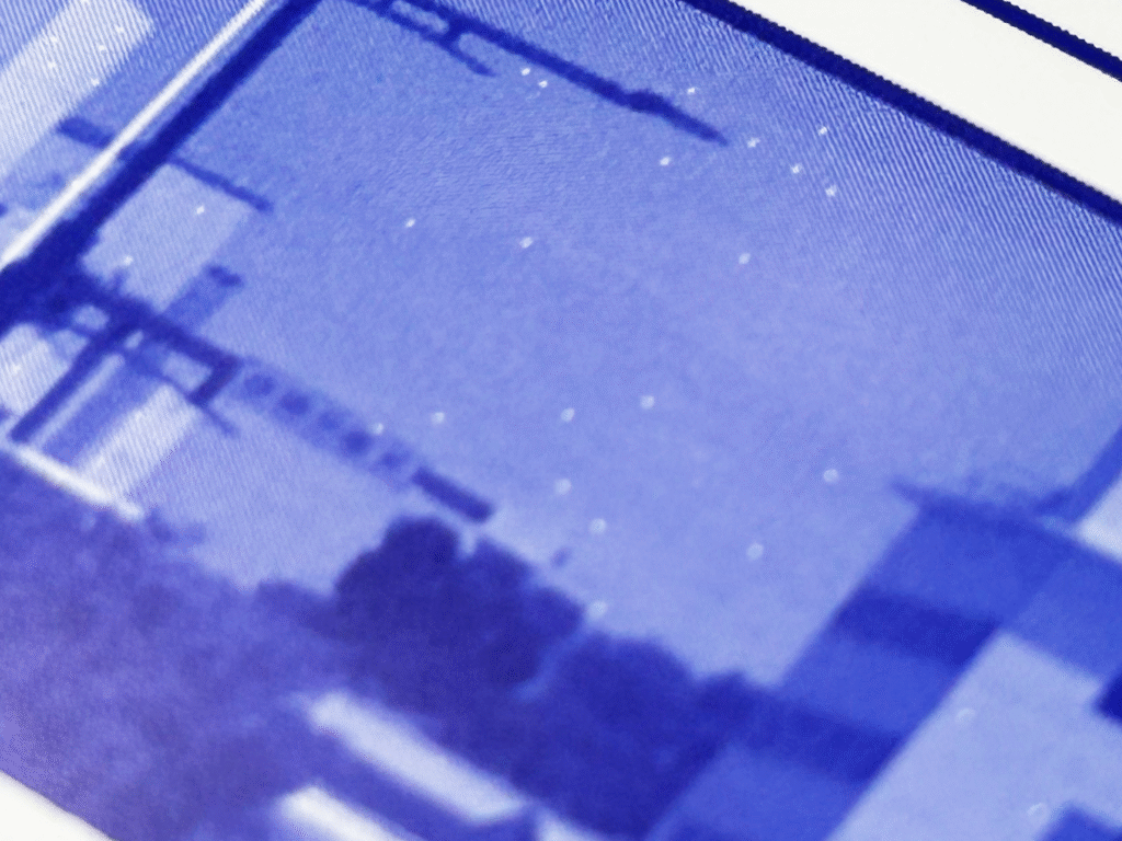 色飛びした印刷のイメージ