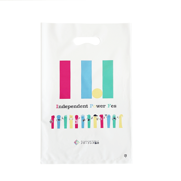 楕円抜き袋の製造実績（フリーランス協会）