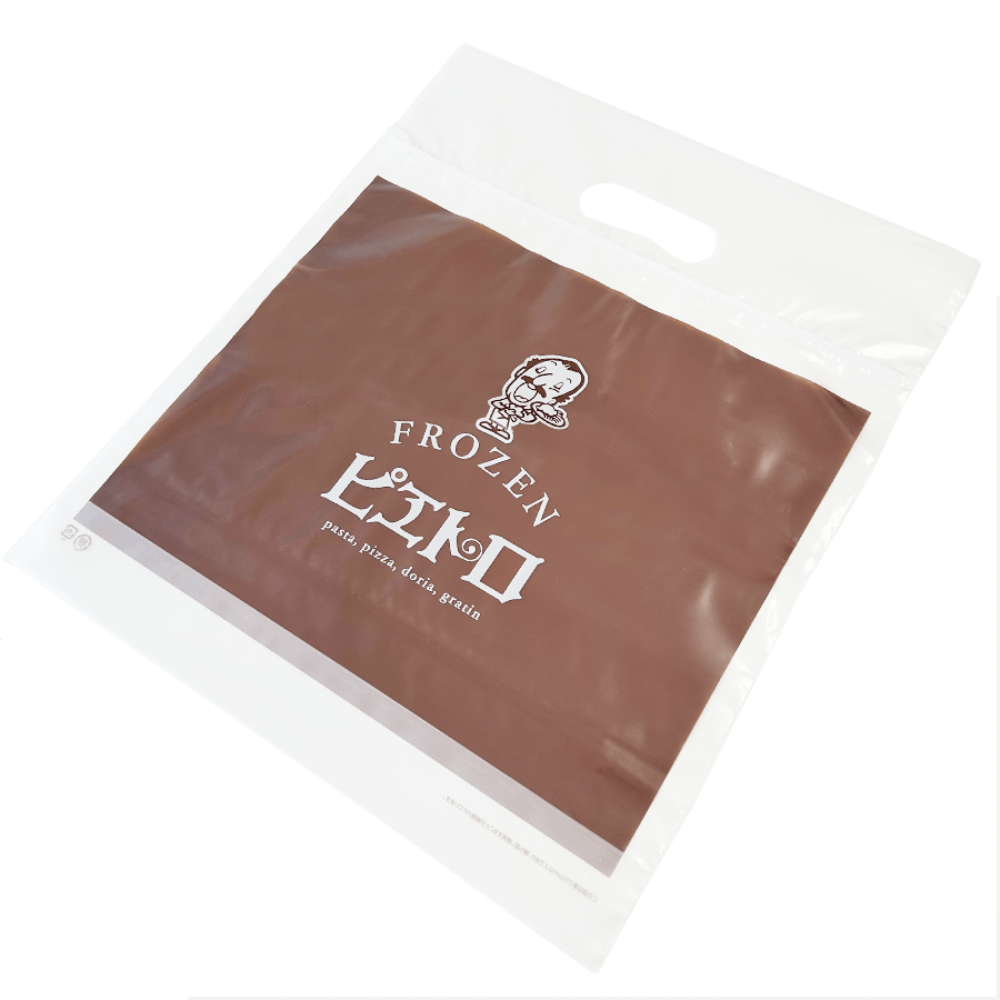 ピエトロ様製造実績（楕円抜き袋）